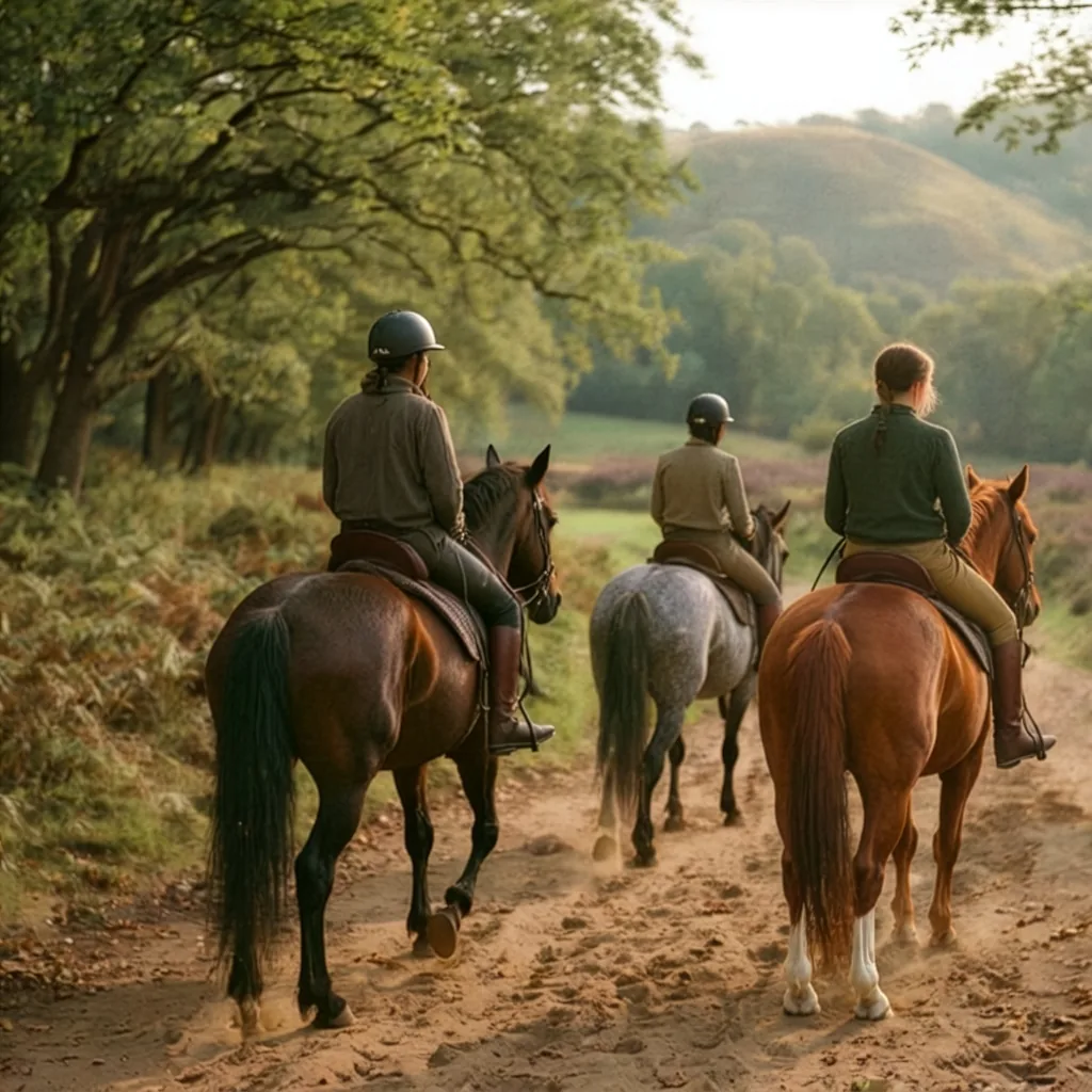 Balade à cheval en Haute-Vienne, autour de Saint-Junien