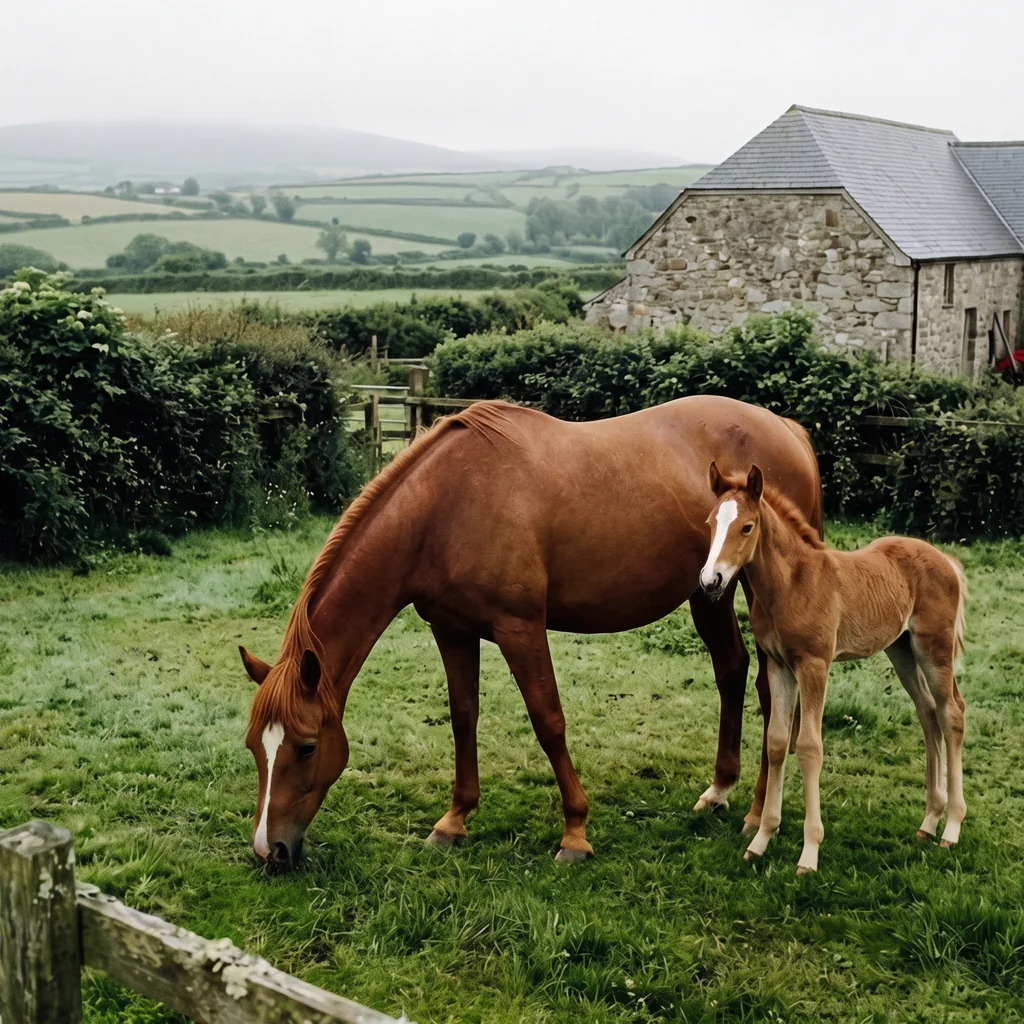 Élevage de chevaux au ecurie du monteil, Saint-Junien